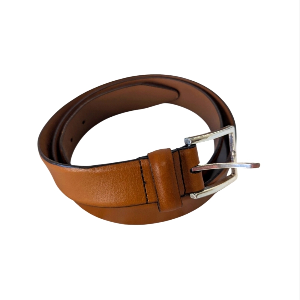 Allen Edmonds Men's Brown Leather Belt...size 44"